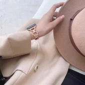 Zore ​​​Apple ile uyumlu Watch 7 45mm KRD-56 Metal Kordon thumbnail 7