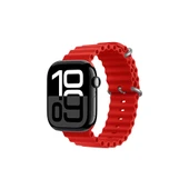 Zore Apple ile uyumlu Watch 7 41mm KRD-75 Silikon Kordon - 10