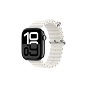 Zore Apple ile uyumlu Watch 7 41mm KRD-75 Silikon Kordon - 5