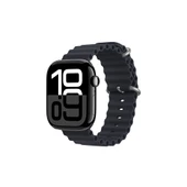 Zore Apple ile uyumlu Watch 7 41mm KRD-75 Silikon Kordon - 6