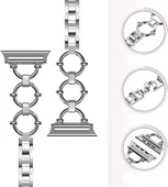 Zore ​​​Apple ile uyumlu Watch 44mm KRD-56 Metal Kordon - 2