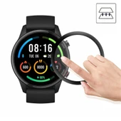 Zore Xiaomi ile uyumlu Mi Watch Color PMMA Pet Saat Ekran Koruyucu thumbnail 2