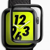 Apple Watch 7 41mm Full Yapışkanlı Cam Ekran Koruyucu - 1