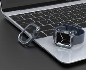 Zore Apple ile uyumlu Watch 40mm Watch Gard 08 Sert PC + Silikon Koruyucu - 8