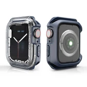 Zore Apple ile uyumlu Watch 40mm Watch Gard 08 Sert PC + Silikon Koruyucu - 3