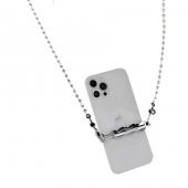 İP03 Cep Telefonu Boyun Askısı Metal Zincir - 1