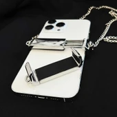 Zore İP02 Cep Telefonu Boyun Askısı Metal Zincir - 6