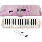 LINO MELODIKA 32 TUSLU BEZ CANTA PASTEL PEMBE - 1