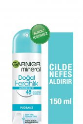 Garnier Mineral Doğal Ferahlık Sprey Deodorant 150ML - 1