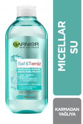 Garnier Saf & Temiz Kusursuz Makyaj Temizleme Suyu 400 ml - 1