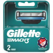 Gillette Mach3 Yedek Tıraş Bıçağı 2li - 1