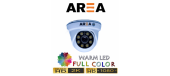 2MP 1080P AHD WARM LED İÇ MEKAN DOME GÜVENLİK KAMERASI - 1