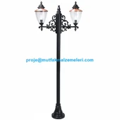 Metal Direkli Sokak Aydınlatma Lambası - 1