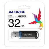Adata C906-32GB 32GB USB2.0 Classic Black Flash Bellek - 2