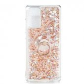 Xiaomi Poco M3 Kılıf Sulu Simli Akışkan Silikon - 1