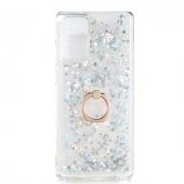 Xiaomi Poco M3 Kılıf Sulu Simli Akışkan Silikon - 6