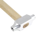 Pdr Tools Pdr Boyasız Göçük Düzeltme Çekiç Tahta Saplı Alüminyum Değişen Başlıklı 2 Metal Başlık (El Aletleri) - 3
