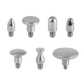 Pdr Tools M8 Vida Ucu Çap Değiştirilebilir Çelik Mantar Başlı Boyasız Göçük Düzeltme (El Aletleri) - 1