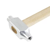 Pdr Tools Pdr Boyasız Göçük Düzeltme Çekiç Tahta Saplı Alüminyum Değişen Başlıklı 2 Metal Başlık (El Aletleri) - 2