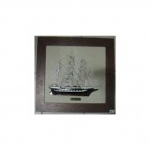 DENİZCİLİK › DENİZCİLİK GRUBU › Marine Aksesuar-Z&A Yarım Maket Tablo>>65x58x6 cm. - 1