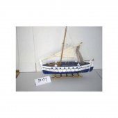 DENİZCİLİK › DENİZCİLİK GRUBU › Marine Model Gemi-Z&A Mavi Balıkçı Teknesi>>40X9.5X35 cm. - 1