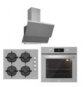 Silverline Gri Cam Ankastre Set 3420 Classy 60+cs5343s01+bo6502s02 thumbnail 1