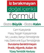 Sleepy Easy Clean Beyaz Sabun Katkılı Yüzey Temizlik Havlusu 100 Yaprak 12'li - 4