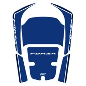 GP Kompozit Honda Forza 250 2018-2025 Uyumlu Tank Pad Mavi - 2