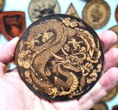 EJDERHA Deri PEÇ - Arma - Askeri Patch - 2