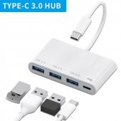 Valkyrie Type-c Usb 3.0 Çoklayıcı Hub Dönüştürücü Çevirici Macbook, Type C USB Çoklayıcı - 7
