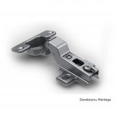 Samet Star Yarım Deveboynu Mobilya Dolap Menteşesi - 1