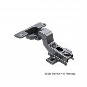 Samet Star Süper Deveboynu Mobilya Dolap Menteşesi - 1