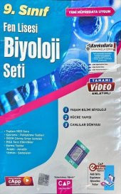 9.Sınıf Biyoloji Seti Fen Liseleri Çap Yayınları - 1