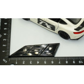 DK Seat Cupra Leon İbiza Altea Siyah Metal 3M 3D Logo Amblem thumbnail 4