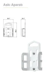 Viko Multi-Let 5 Li 1 Metre Topraklı Kablolu Çocuk Korumalı 1 Metre Uzatma Kablosu - 2