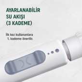 GHDENT Ağız Duşu Duvar Askılıklı 3 Başlıklı Komple Ağız Temizliği - 8