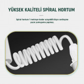 GHDENT Ağız Duşu Duvar Askılıklı 3 Başlıklı Komple Ağız Temizliği - 11