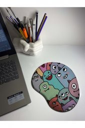 Monster Bilek Destekli Mouse Pad - 1