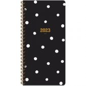 Keskin Color Haftalık Spiralli Cep Ajandası 8 x 16 cm SİYAH - 1