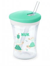 Nuk Action Cup Evo Suluk 230 ML Yeşil 751136 - 1