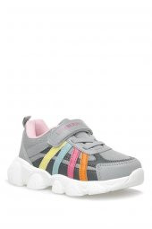 Lumberjack Kız Çocuk Melissa Spor Ayakkabısı Gri/Pembe 101098431 - 1