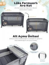 Prego Atlanta Oyun Parkı 70*120 Cm Gri + Yatak Hediyeli - 8