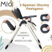 Prego 3032 Mio Deluxe Mama Sandalyesi Gri - 2
