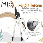 Prego 3032 Mio Deluxe Mama Sandalyesi Gri - 6