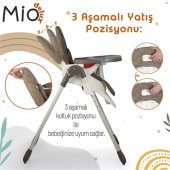 Prego 3032 Mio Deluxe Mama Sandalyesi Krem - 8