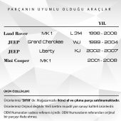 BMW - Chrysler-Land Rover Freelander için Yan Katlanır Ayna Yaylı Motor Yuvası - 3