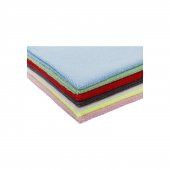 Ziron Mikrofiber Kalın Dokulu Genel Temizlik Bezi Mavi 40x40cm (5,Lİ ) -V - 2