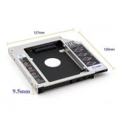 Ultra Slim 9.00mm Sata Hdd Harddisk Ssd Caddy Kızak thumbnail 5