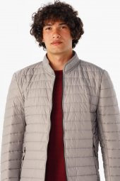 Slim Kalıp Kapitone Mont - 5