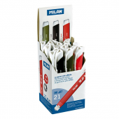 MILAN 3026521 TRI JET BASMALI SİLGİ 21Lİ - 1